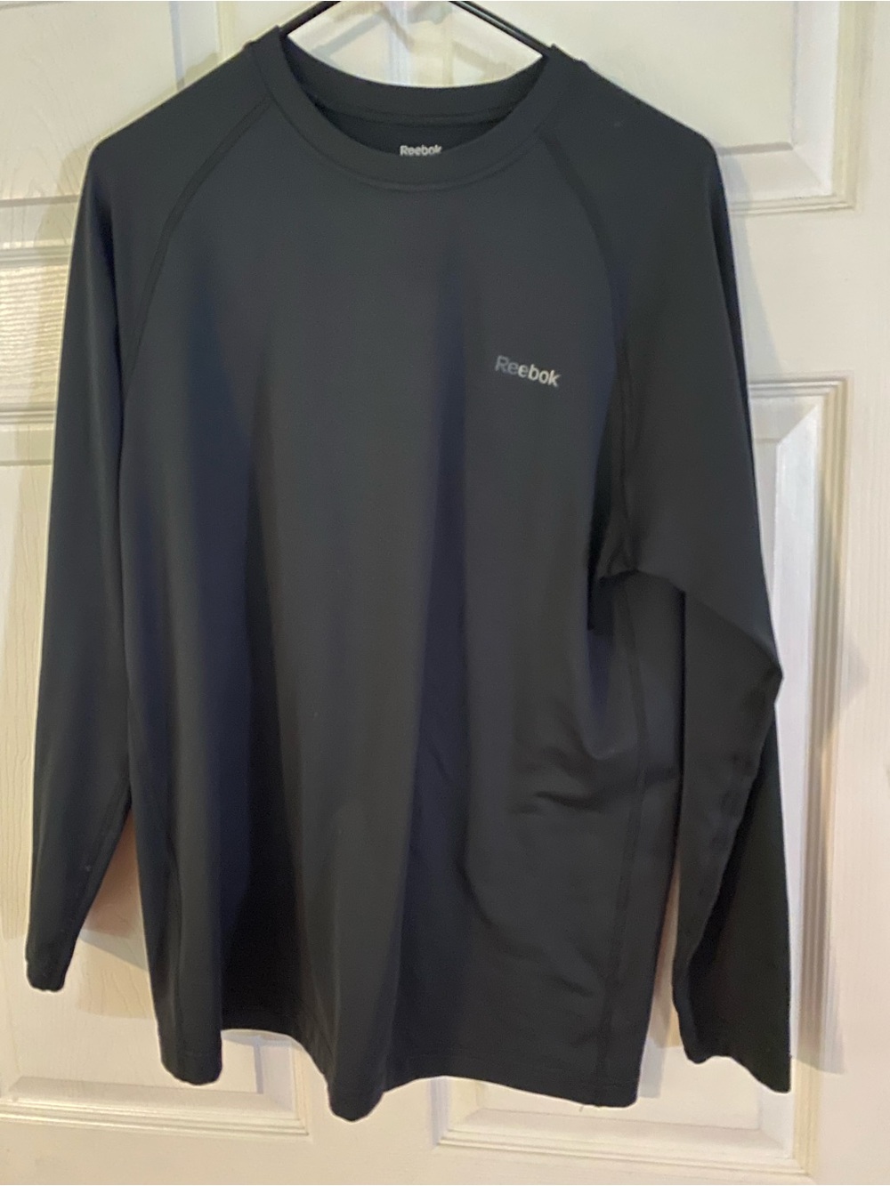 Reebok Black Performance Long Sleeve Tee